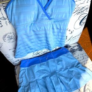 Lululemon very sexy tennis top and skort